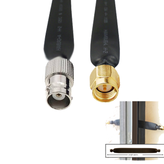SMA Male To BNC Female Coaxial Flat Cable