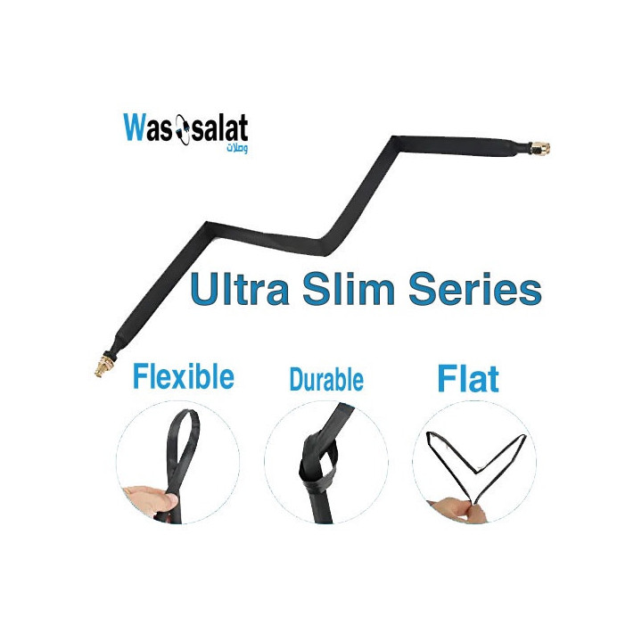 SMA Male To BNC Female Coaxial Flat Cable