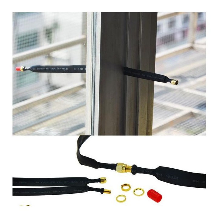 SMA Male To BNC Female Coaxial Flat Cable