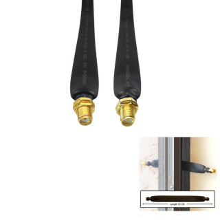 SMA Female To SMA RP-Female le Coaxial Flat Cable