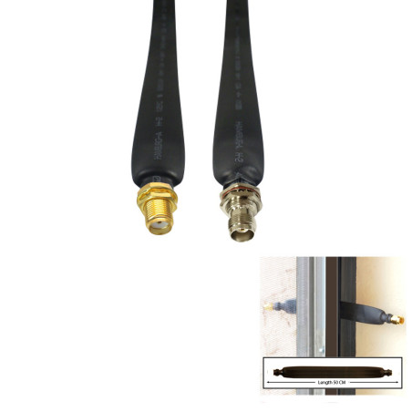SMA Female To TNC Female Coaxial Flat Cable