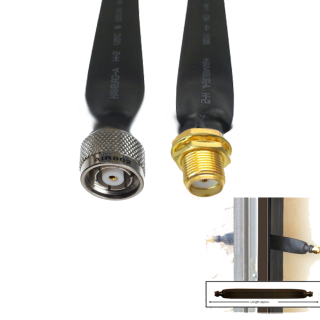 SMA Female To TNC RP-Male Coaxial Flat Cable