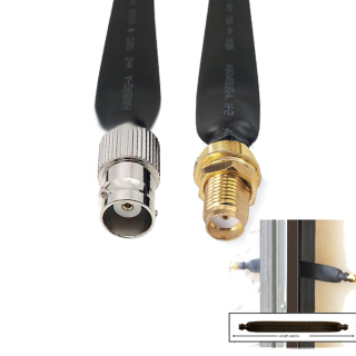 SMA Female To BNC Female Coaxial Flat Cable