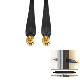 SMA RP-Male To SMA RP-Male Coaxial Flat Cable