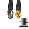 SMA RP-Male To TNC RP-Female le Coaxial Flat Cable