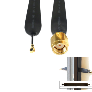 SMA RP-Male To IPEX Coaxial Flat Cable