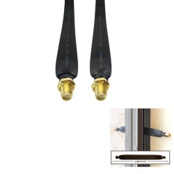 SMA RP-Female To SMA RP-Female le Coaxial Flat Cable