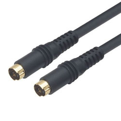 Molded S-Video Cable - Male to Male