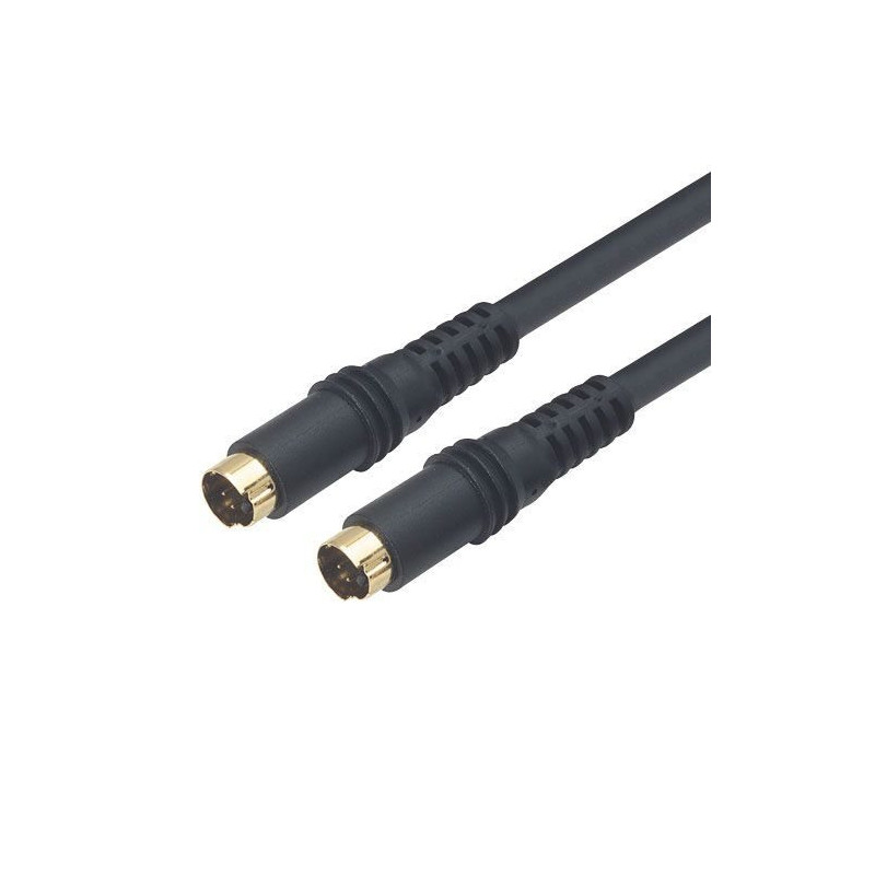 Molded S-Video Cable - Male to Male