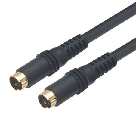 Molded S-Video Cable - Male to Male