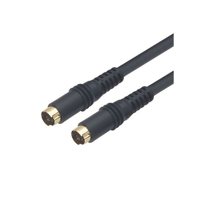 Molded S-Video Cable - Male to Male