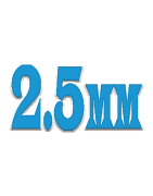 2.5 mm