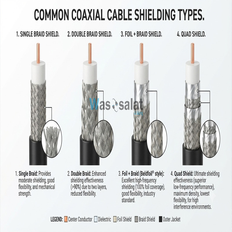 Shielding Types in Coaxial Cables: Complete Guide