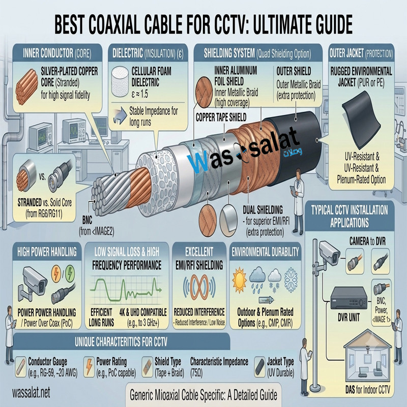 Best Coax Cable for CCTV: RG6 vs RG59 vs RG11 Guide