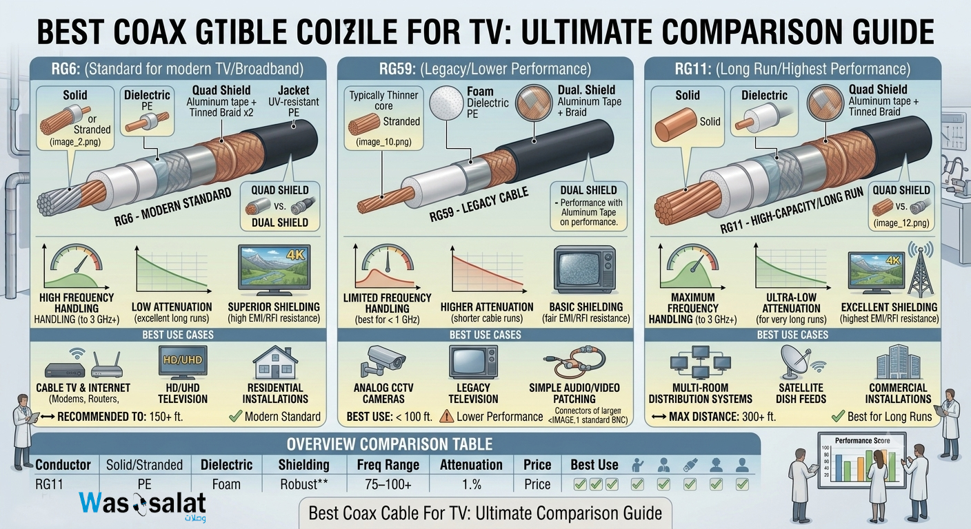 Best Coax Cable for TV - Complete Buying Guide