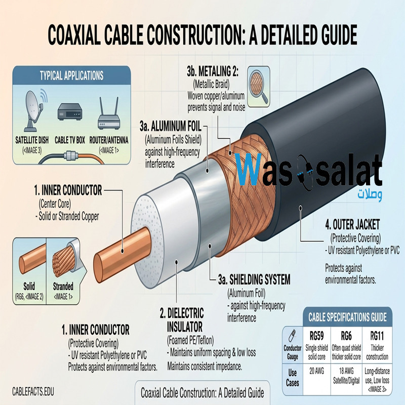 Coaxial Cable Construction: A Complete Layer-by-Layer Breakdown