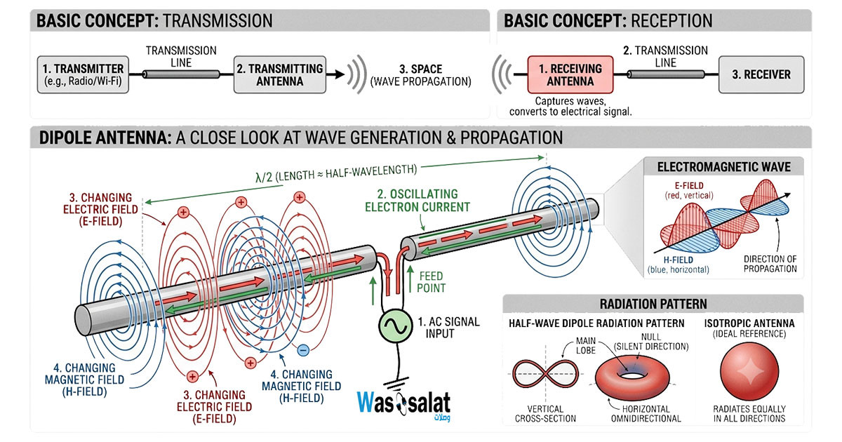 Introduction to Antenna Fundamentals: Types, Applications & How They Work