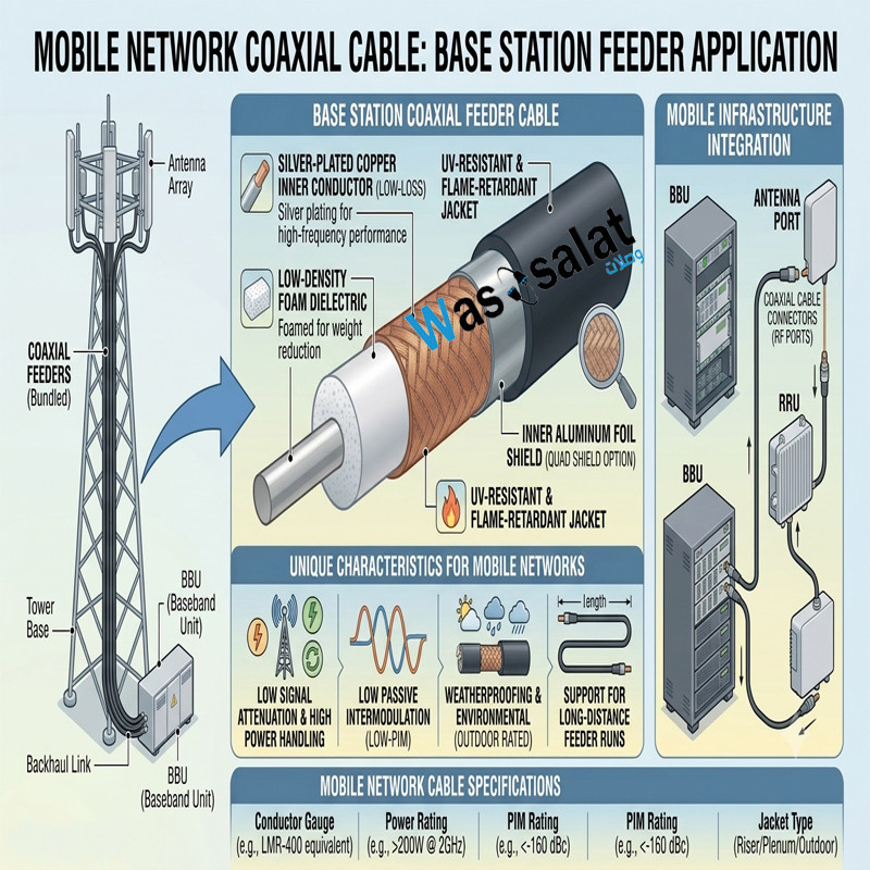 Best Coax Cable for Mobile Networks (4G, 5G & Cellular)