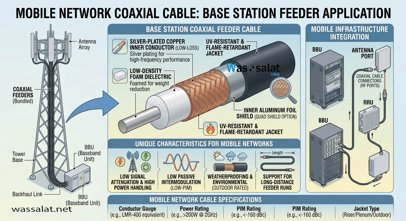Best Coaxial Cable for Mobile Networks - 4G 5G Guide